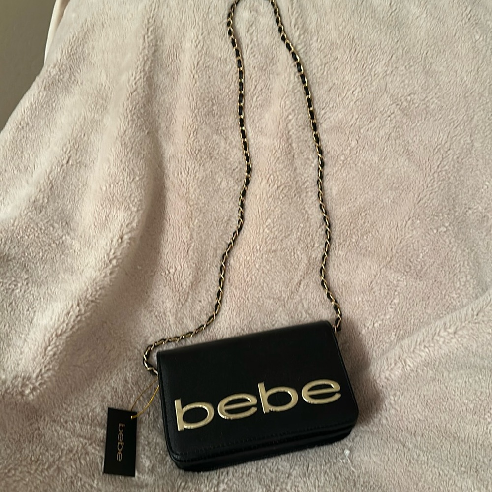 bebe NWT Fabiola Saffiano Crossbody